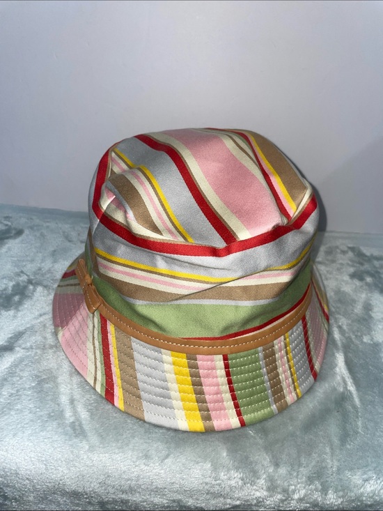 Coach Accessories - Coach Striped Woman’s Bucket Hat